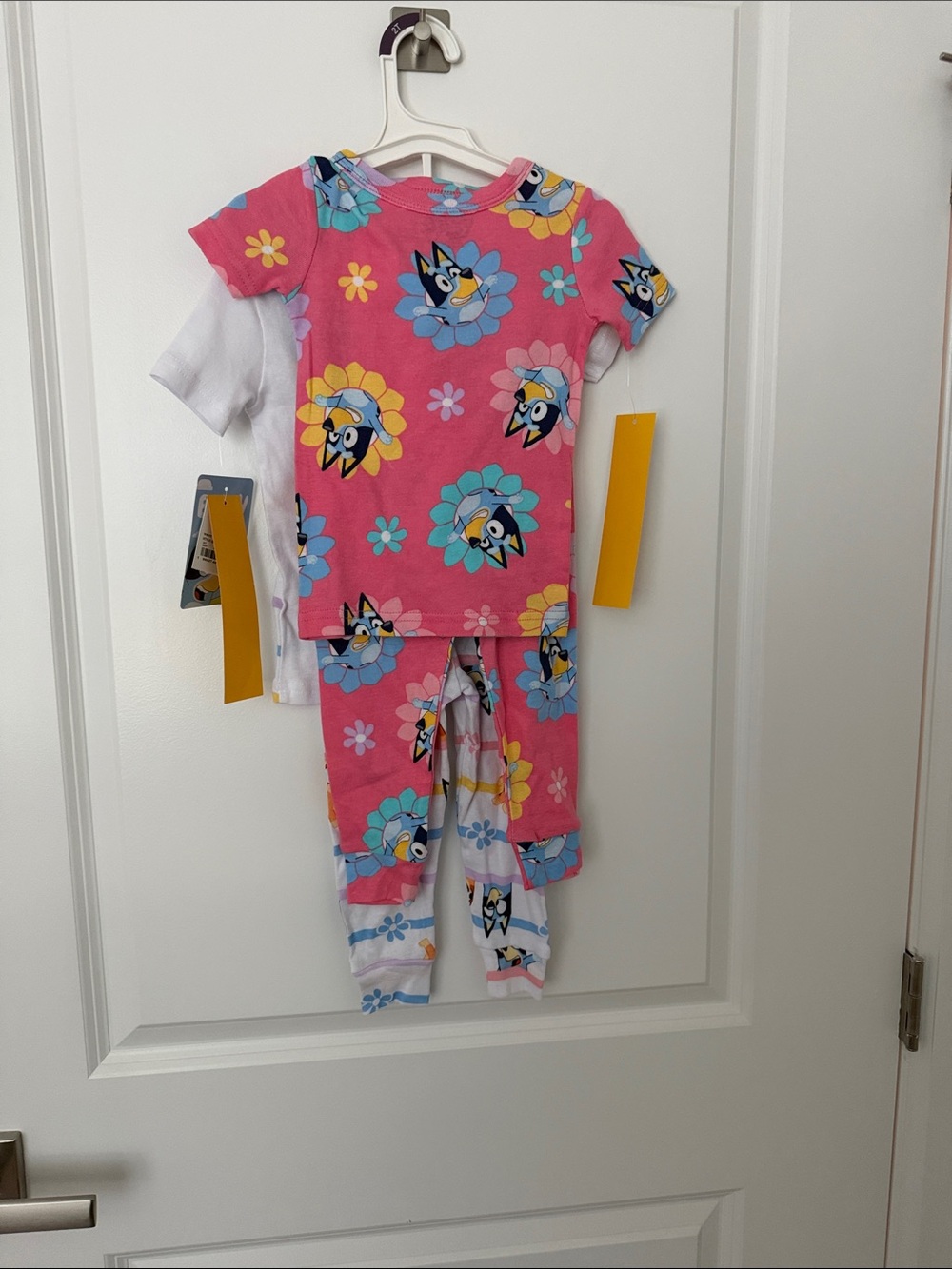 2 Pack Bluey Toddler Pajama Set - Short Sleeve Top & Pants